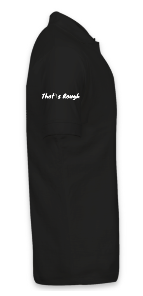 Black Performance Polo 100% Polyester